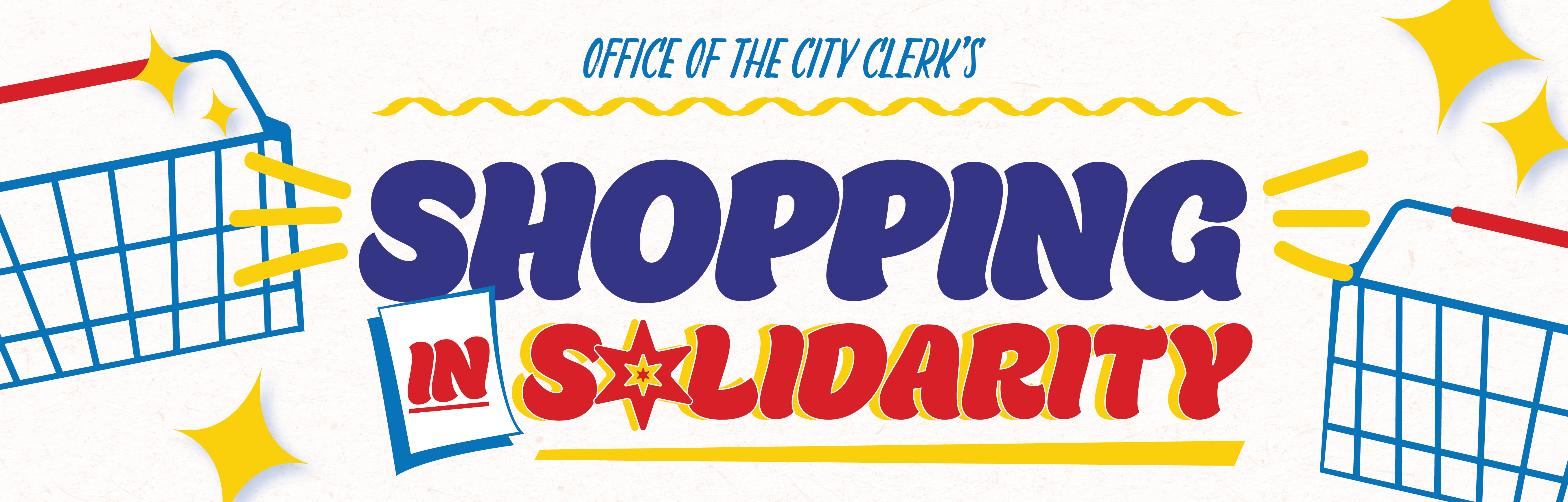 Shopping in Solidarity banner